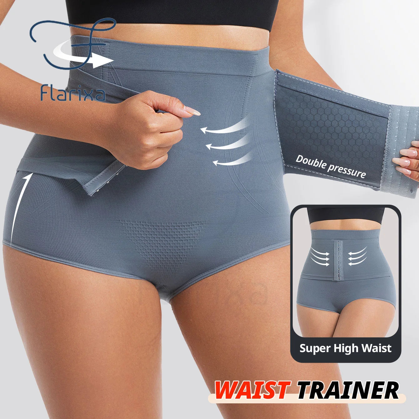 Everyday High Waist Faja Shapewear with zipper